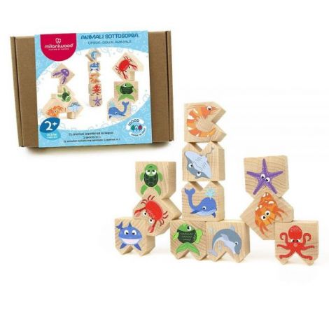 Animale acvatice haioase, joc de echilibru, Milaniwood - imagine 7